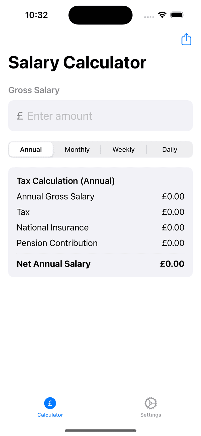 Salary Calculator App